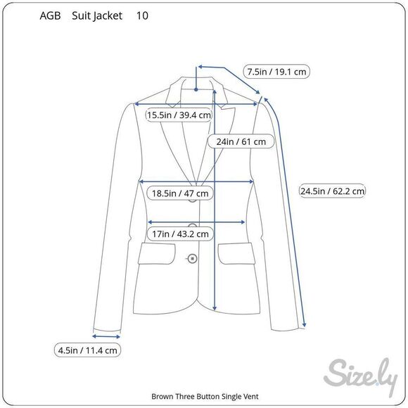 AGB Brown Belted Suit and Skirt Women’s Size 10 Read‎ - Picture 15 of 16
